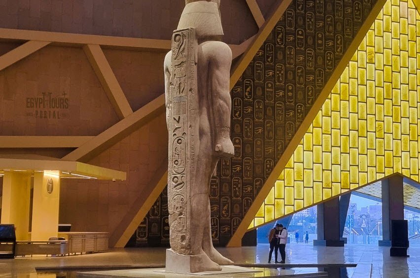 The Grand Egyptian Museum, Giza, near Pyramids Plateau, Egypt